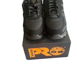Timberland PRO Men's Black Steel Toe Shoes